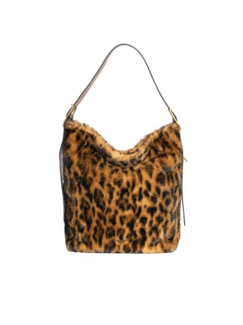 Zadig & Voltaire leopard-print shoulder bag