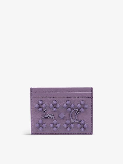 Christian Louboutin Loubisky logo-embellished leather card holder
