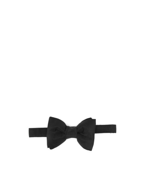 ruched bow tie
