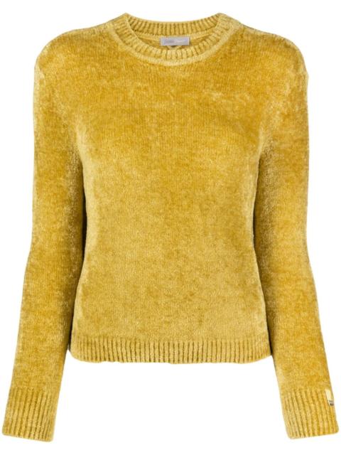 Herno long-sleeve chenille jumper