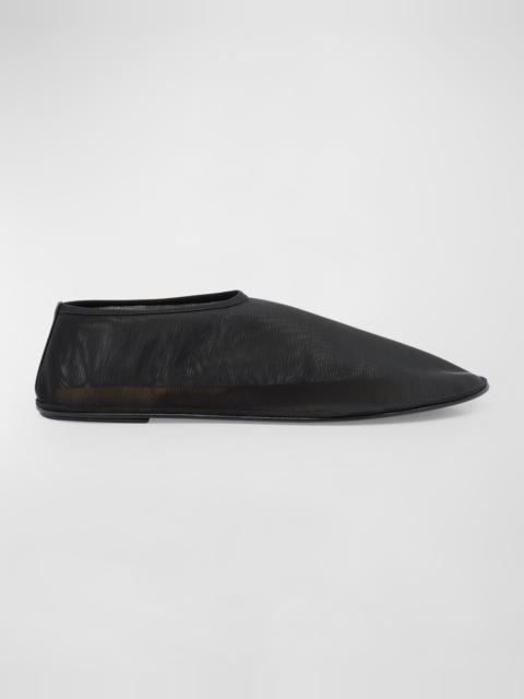 The Row Sheer Sock Nylon Flats