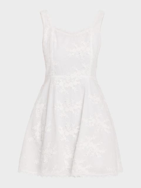 GENERATION LOVE Ivy 3D Floral Cotton-Voile Dress