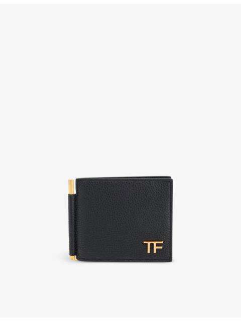 TOM FORD Clip leather wallet