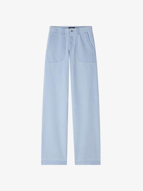 A.P.C. SEASIDE JEANS
