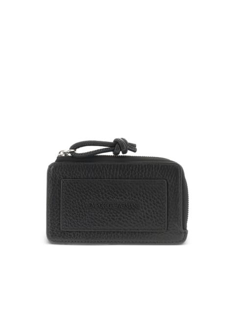 EMPORIO ARMANI logo-detail wallet