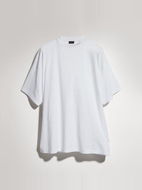 GUCCI Lightweight silk jersey T-shirt with embroidery