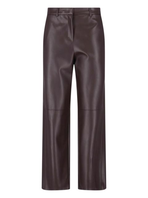 'S Max Mara FAUX LEATHER PANTS