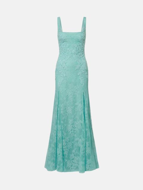 COSTARELLOS Lace gown