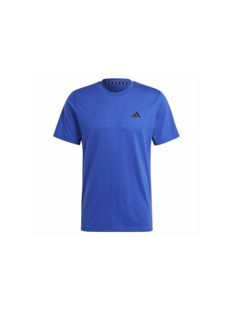 adidas adidas Train Essentials Feelready Training Tee Semi Lucid Blue/Black