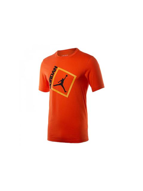 Jordan Jordan Jumpman Box S/S T-Shirt Orange