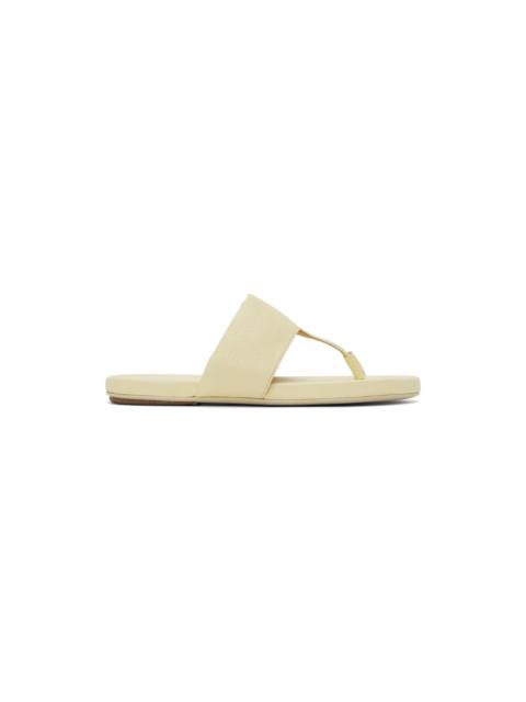 Yellow Spanciata Sandals