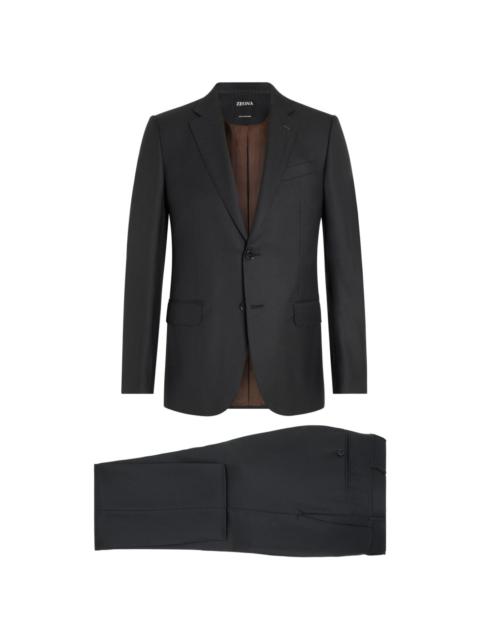 single-breasted cashmere suit