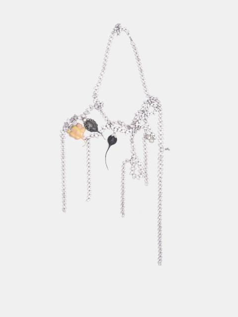OTTOLINGER Silver 4D Grafted Splash Necklace