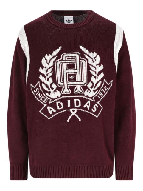 adidas graphic-print sweater