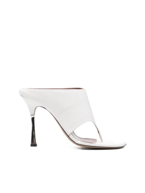 PARIS TEXAS Lorena thong heel sandals