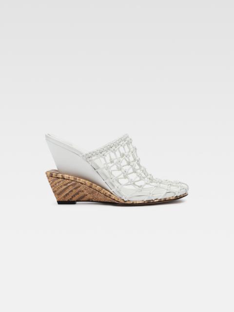 JACQUEMUS The double woven shoes