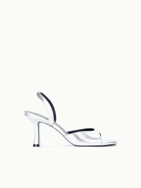 STAUD STAUD BRIGITTE HEEL SILVER