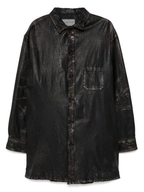 Yohji Yamamoto Mimosa shirt jacket