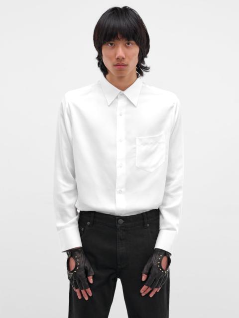 ERNEST W. BAKER Studded Lamb Leather Fingerless Gloves