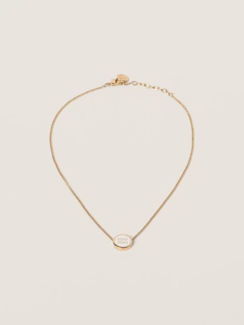 Miu Miu Metal necklace