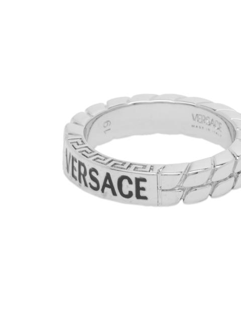 VERSACE Versace Logo Ring