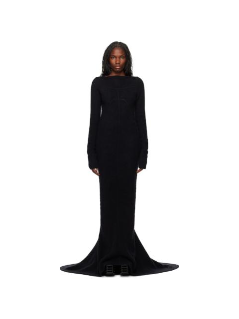 Rick Owens Black Porterville Luna Maxi Dress