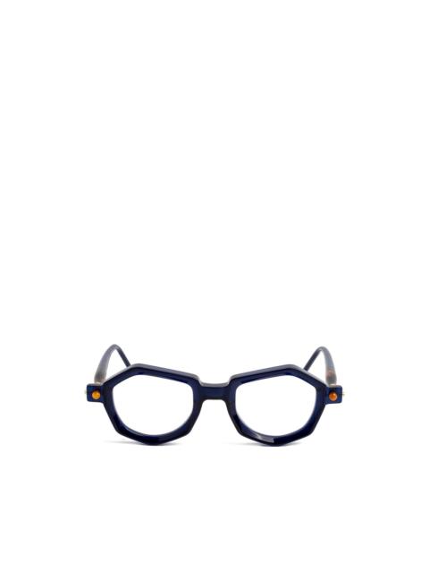 Kuboraum P27 geometric-frame glasses