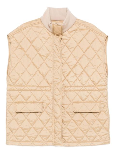 FABIANA FILIPPI quilted-pattern gilet