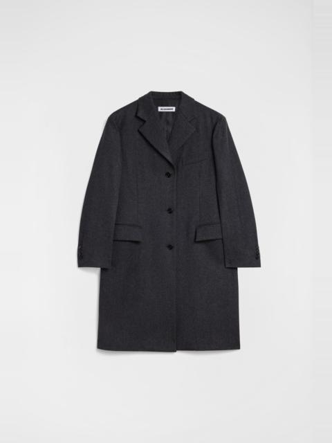 Jil Sander Felt Wool Tailored Coat