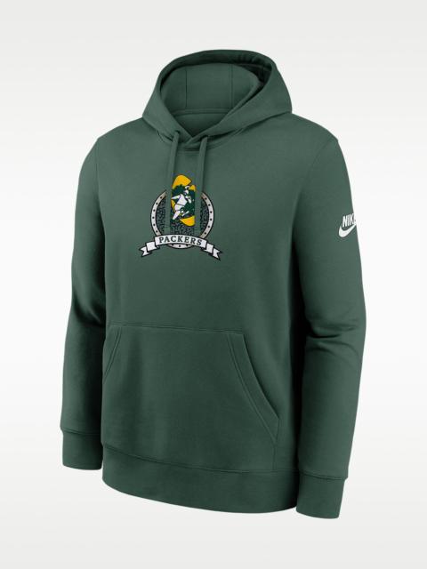 Nike Green Bay Packers Rewind Club Men's Nike NFL Pullover Hoodie