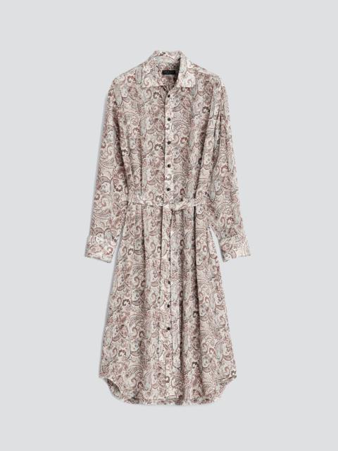 Leona Paisley Silk Dress
Midi Dress