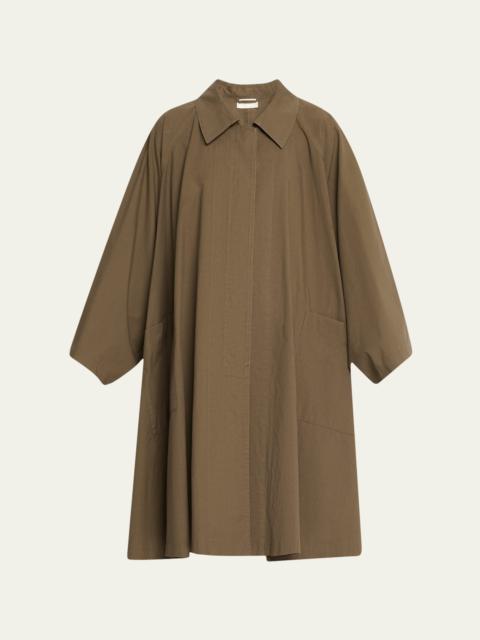 The Row Leins Cotton Top Coat