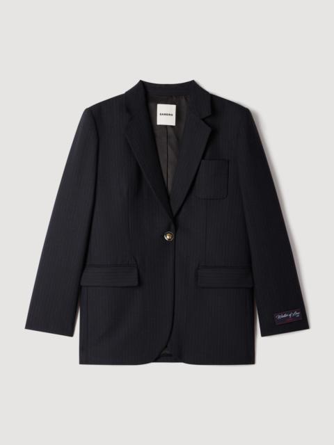 Sandro WOOL SUIT JACKET