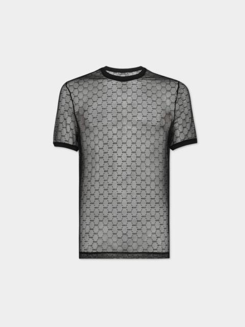 DSQUARED2 D2 TULLE  UNDERWEAR T-SHIRT
