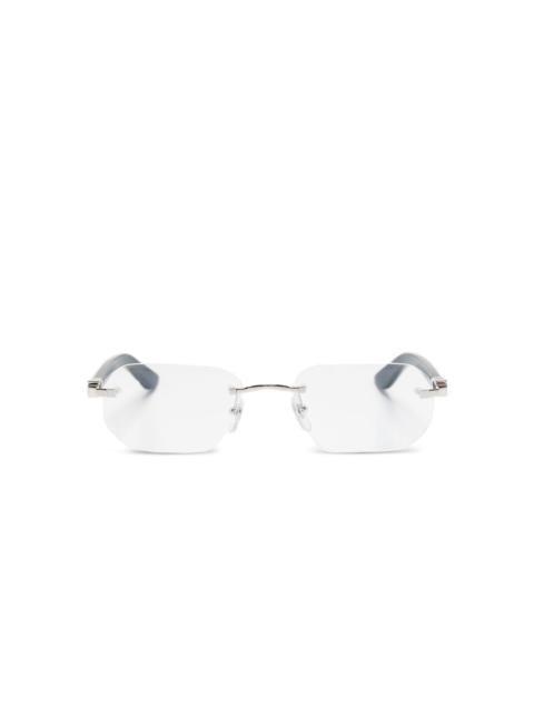 Cartier oval-frame glasses