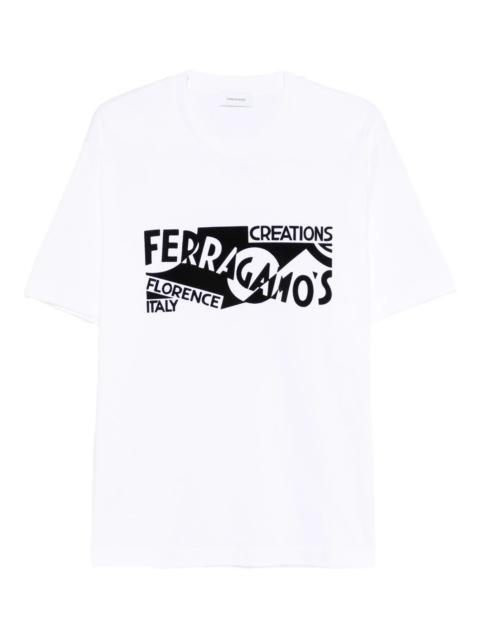 FERRAGAMO Ferragamo Logo-detail T-shirt