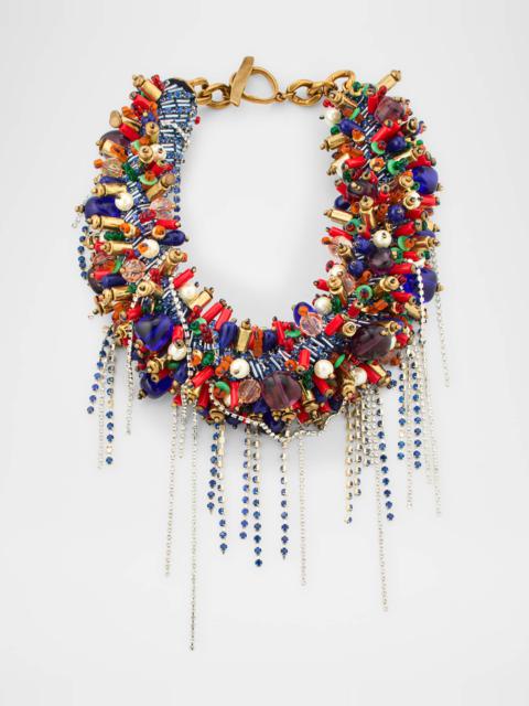 Beaded Statement Necklace