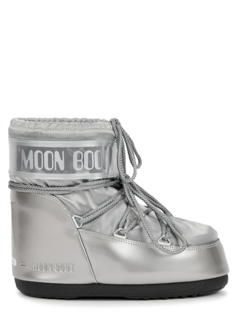 MOON BOOT Icon padded metallic satin snow boots