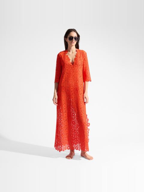 Vilebrequin Women Guipure Kaftan Flowers Lace