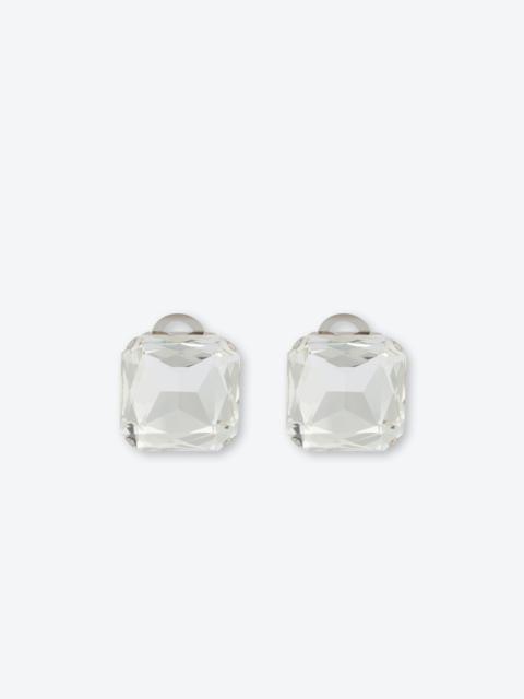 Moschino CLIP-ON EARRINGS WITH JEWEL STONE
