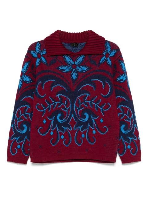 Etro patterned sweater