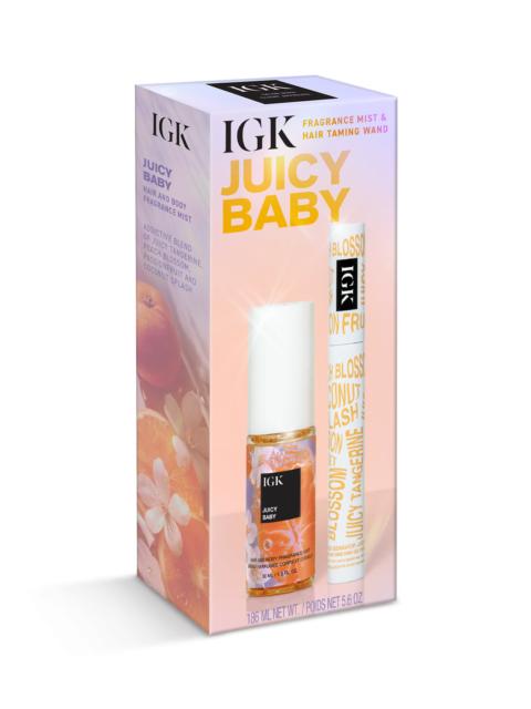 IGK Hair Juicy Baby Fragrance Mist & Hair Taming Wand