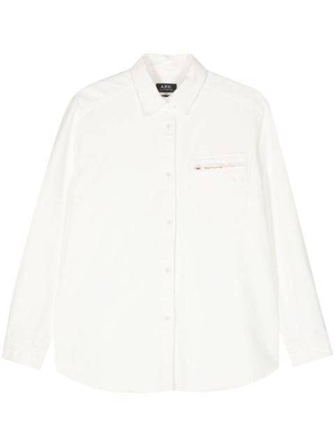 A.P.C. Tina denim shirt