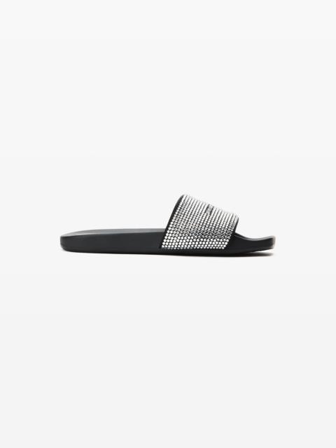 Alexander Wang AW CRYSTAL POOL SLIDE