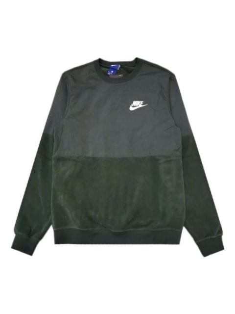 Nike Nike Sportswear Patchwork Sweatshirt 'Green' AQ7260-332