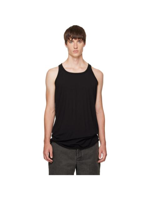 Rick Owens DRKSHDW Black Tower Loose Tank Top