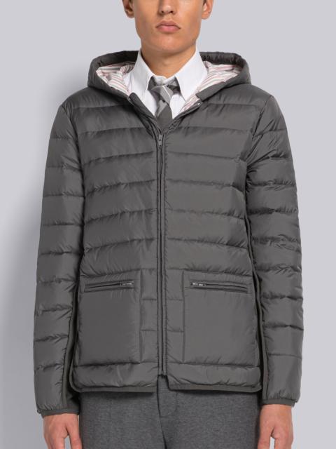 Thom Browne Ultra Light Nylon Down Hooded Jacket