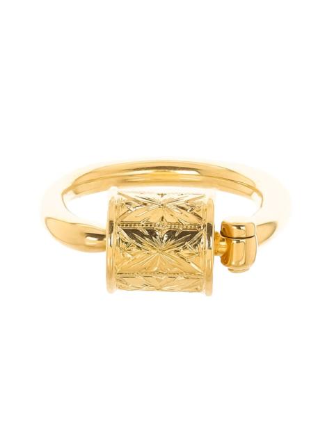 MARLA AARON Engraved Trundle Ring