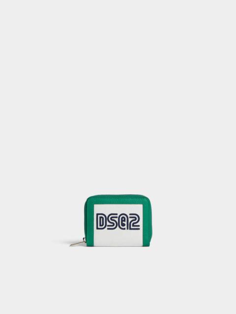 DSQUARED2 SPIKER ZIP WALLET