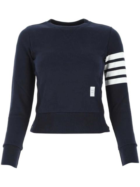 Thom Browne Classic Loopback 4-Bar Sweatshirt Women